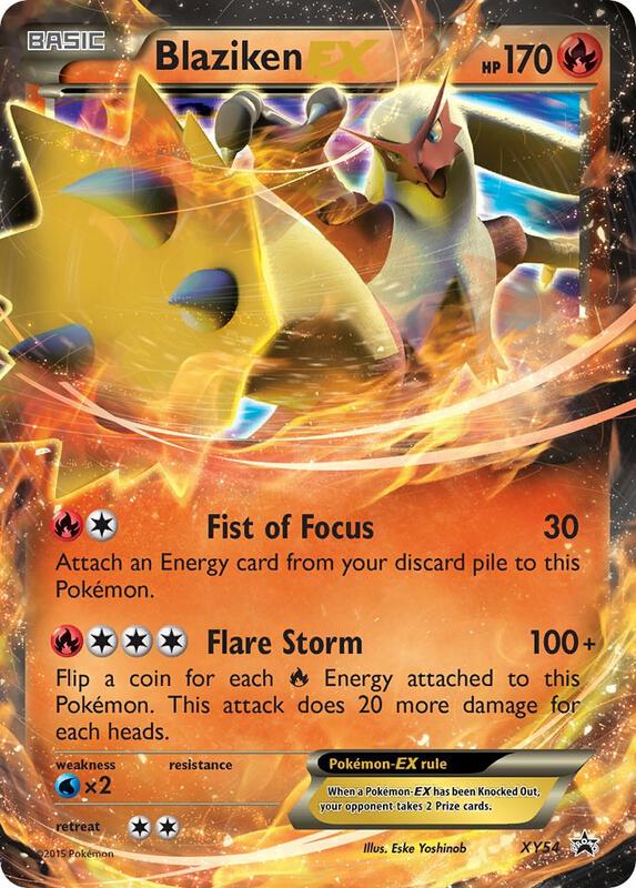 Blaziken EX XY Promos Pokemon Card