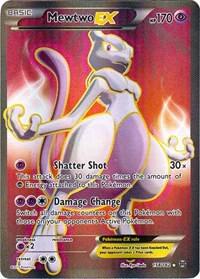 Mewtwo EX (158 Full Art) BREAKthrough Pokemon Card