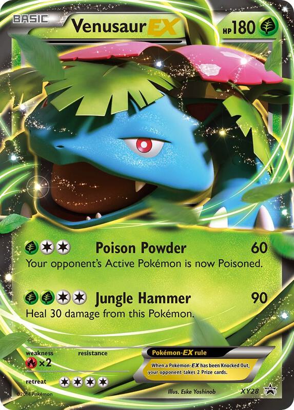 Venusaur EX XY Promos Pokemon Card