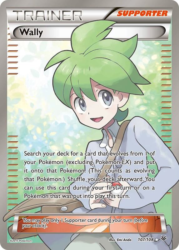 Wally (107 Full Art) Roaring Skies Pokemon Card