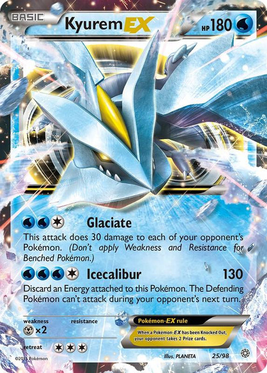 Kyurem EX Ancient Origins Pokemon Card