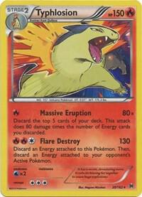 Typhlosion BREAKthrough Pokemon Card