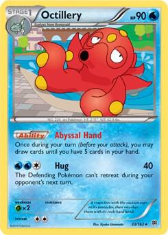 Octillery BREAKthrough Pokemon Card