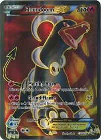 Houndoom EX (Full Art) BREAKthrough Pokemon Card
