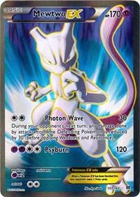 Mewtwo EX (157 Full Art) BREAKthrough Pokemon Card