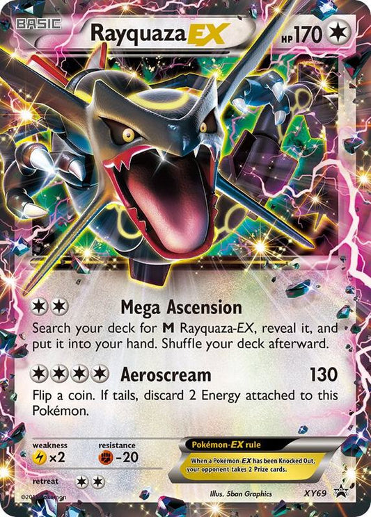 Rayquaza EX (Shiny) XY Promos Pokemon Card