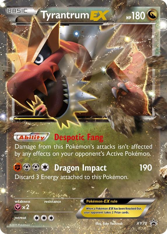 Tyrantrum EX XY Promos Pokemon Card