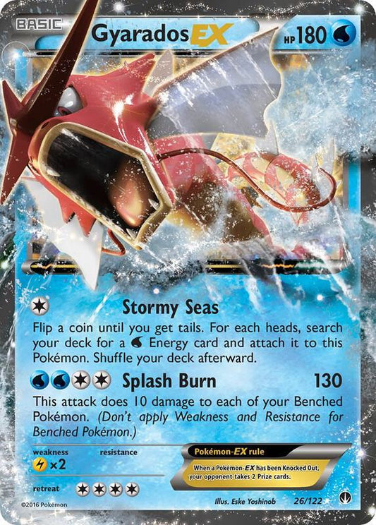 Gyarados EX BREAKpoint Pokemon Card
