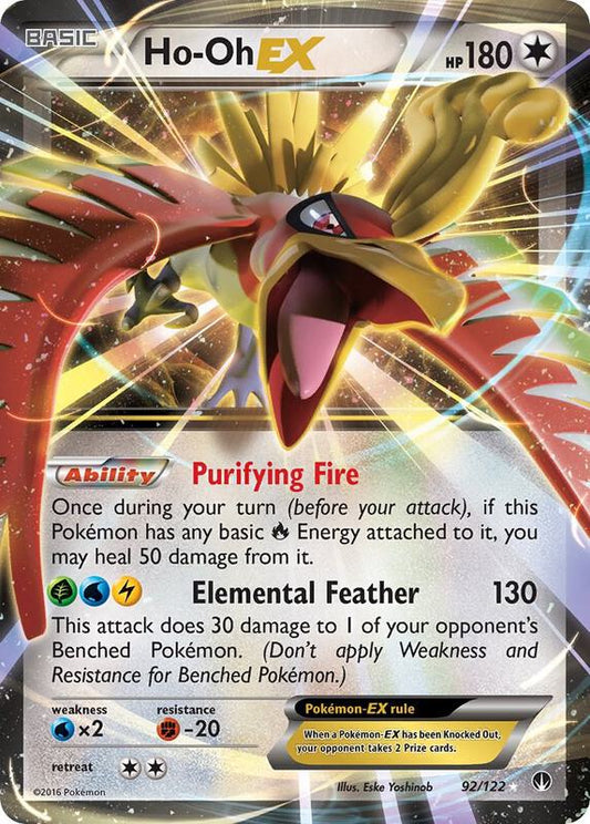 Ho-oh BREAKpoint Pokemon Card
