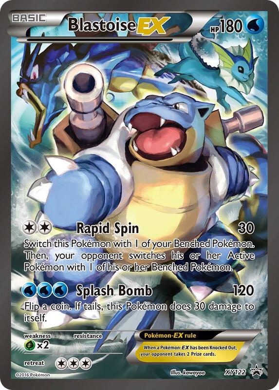 Blastoise EX XY Promos Pokemon Card