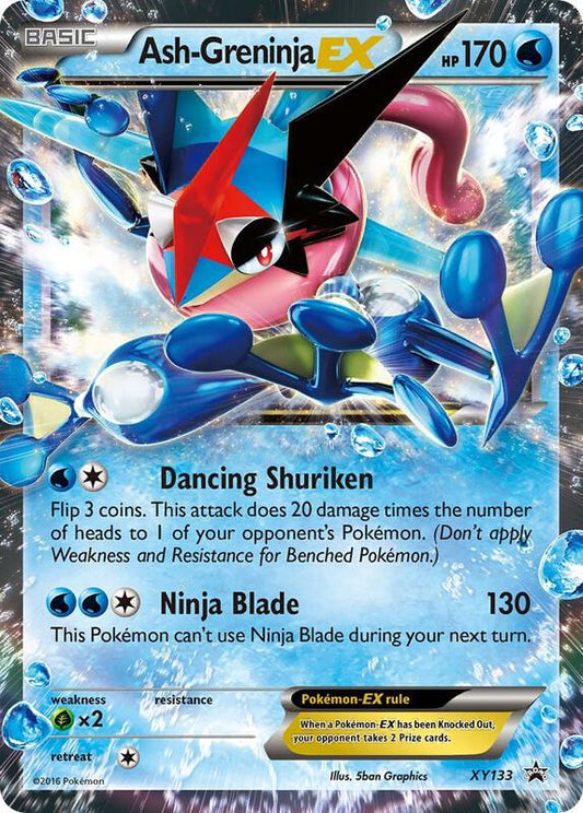 Ash-Greninja ex XY Promos Pokemon Card