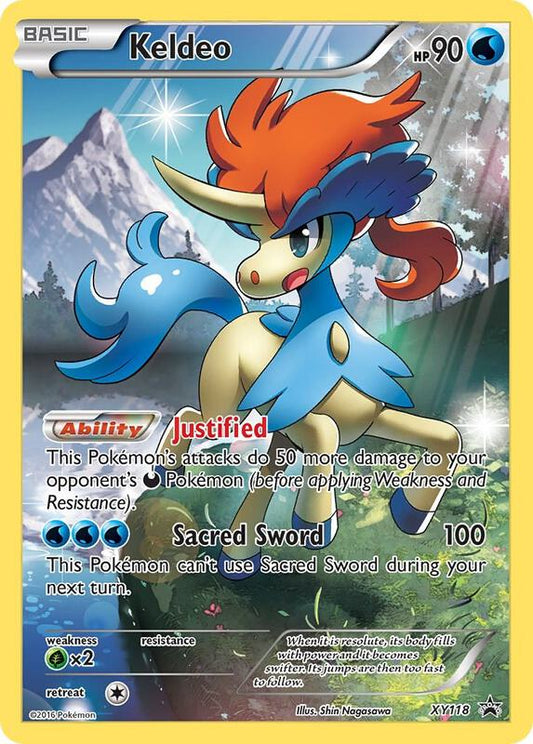 Keldeo XY Promos Pokemon Card