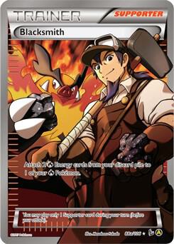 Blacksmith Alternate Art Promos Pokemon Card