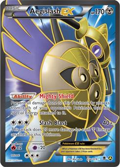 Aegislash EX Alternate Art Promos Pokemon Card