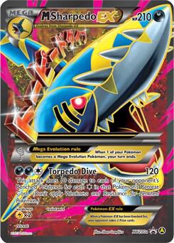 M Sharpedo EX Alternate Art Promos Pokemon Card