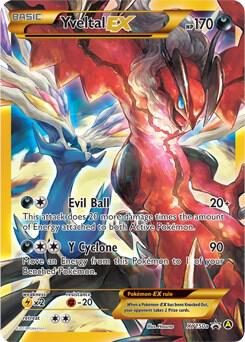 Yveltal EX Alternate Art Promos Pokemon Card