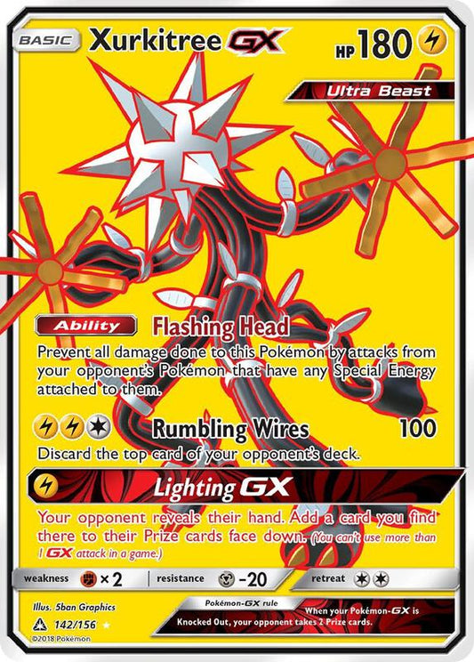 Xurkitree GX (Full Art) Ultra Prism Pokemon Card