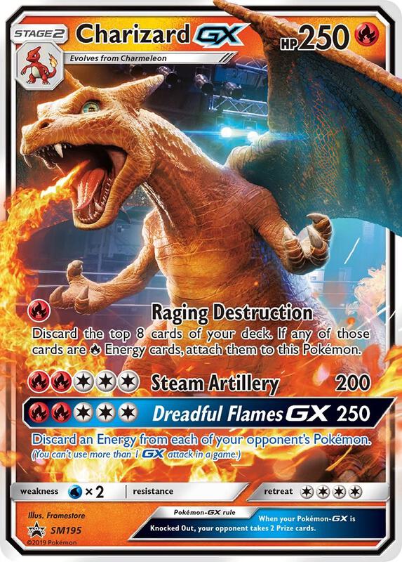 Charizard GX Sun & Moon Promo Pokemon Card