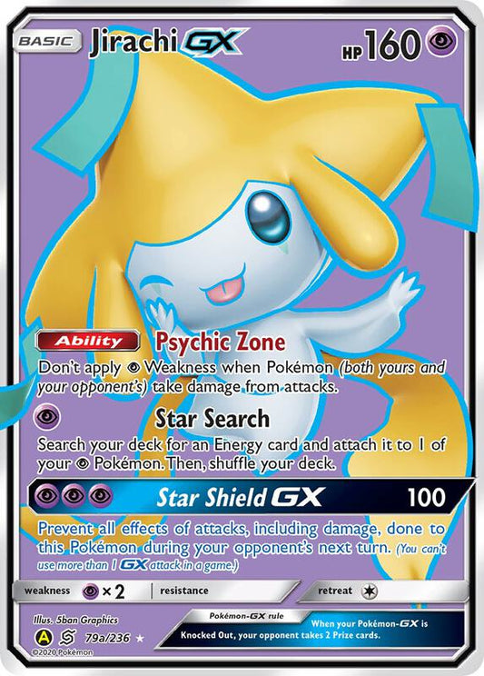 Jirachi GX Alternate Art Promos Pokemon Card