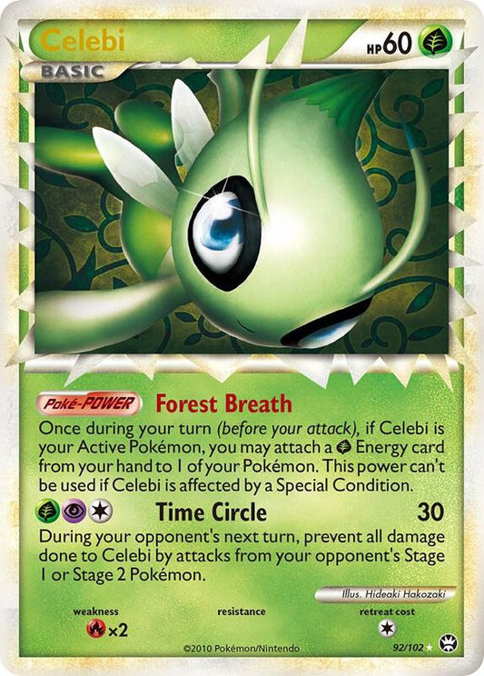 Celebi (Prime) Triumphant Pokemon Card