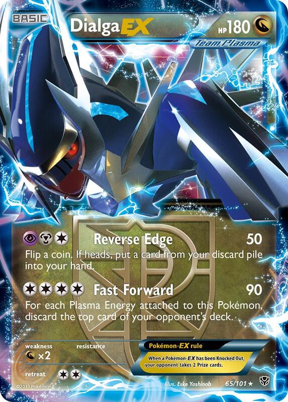 Dialga EX (Team Plasma) Plasma Blast Pokemon Card