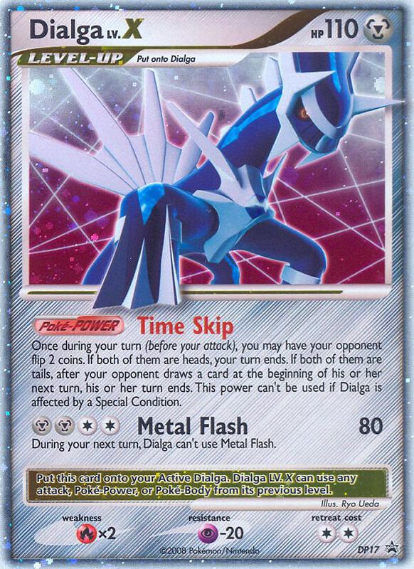 Dialga Lv.X (DP17) Diamond and Pearl Promos Pokemon Card