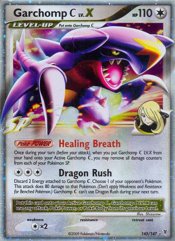 Garchomp C Lv.X Supreme Victors Pokemon Card