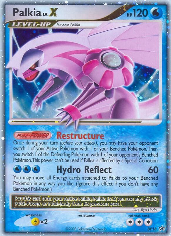 Palkia Lv.X Diamond and Pearl Promos Pokemon Card