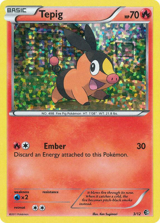 Tepig McDonald's Promos 2011 Pokemon Card