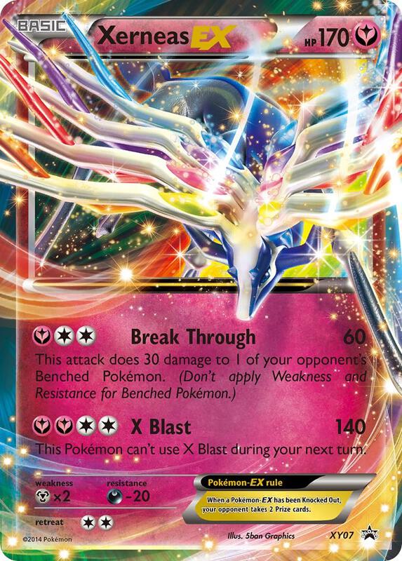 Xerneas EX XY Promos Pokemon Card