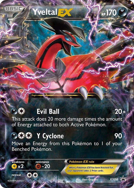 Yveltal EX XY Promos Pokemon Card