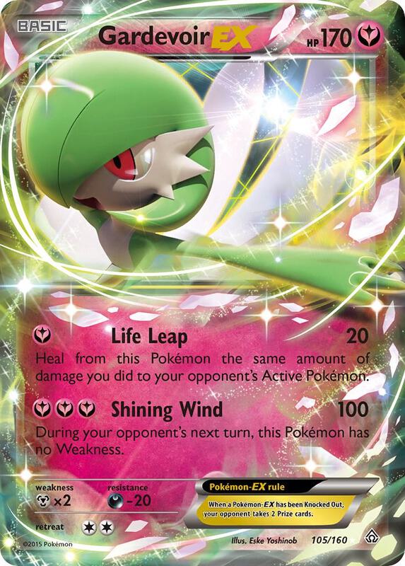 Gardevoir EX Primal Clash Pokemon Card