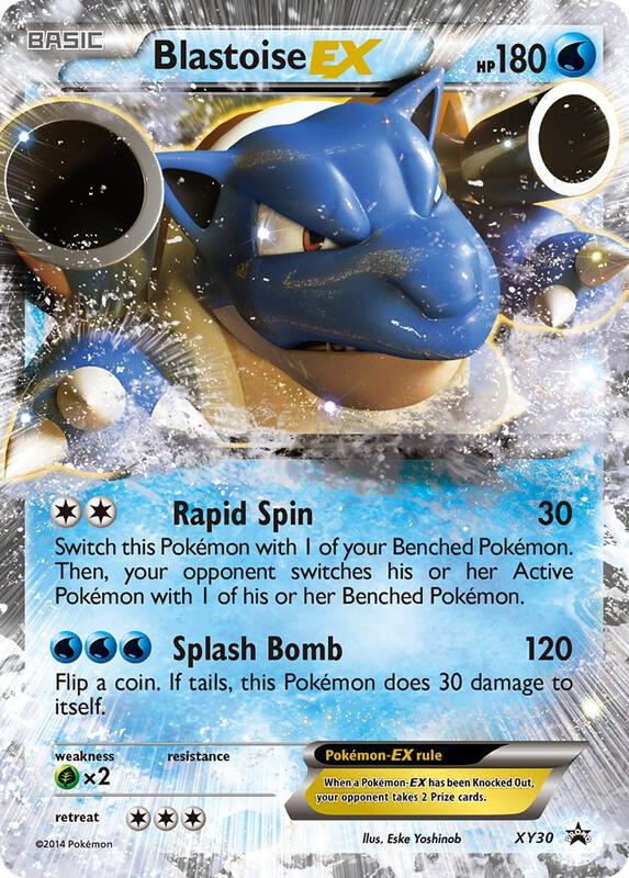 Blastoise EX XY Promos Pokemon Card